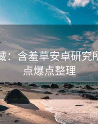 粉丝必藏：含羞草安卓研究所年度盘点爆点整理