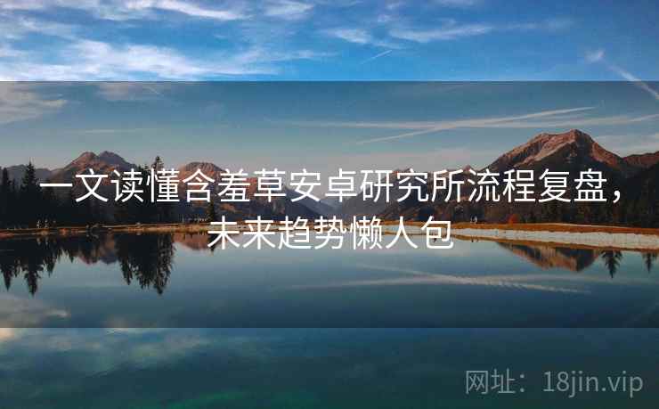 一文读懂含羞草安卓研究所流程复盘，未来趋势懒人包