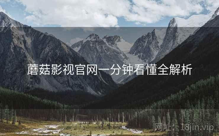 蘑菇影视官网一分钟看懂全解析