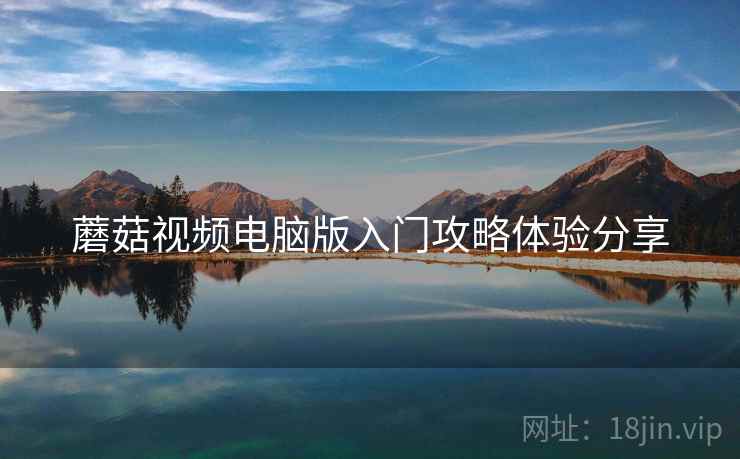 蘑菇视频电脑版入门攻略体验分享
